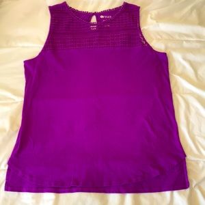 Stylus Purple tank top